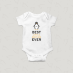 Βρεφικό φορμάκι/ T-shirt Best Little Brother Penguin