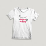 Παιδικό T-Shirt Happy me Happy Mommy