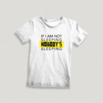 Παιδικό T-Shirt  Nobody's Sleeping