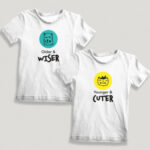 Παιδικό T-Shirt  Wiser & Cuter (Twin Set)