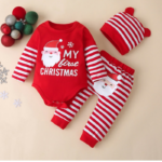 Χριστουγεννιάτικο Βρεφικό Σετ 1st Xmas