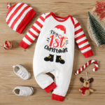 1st Xmas stripes Σετ